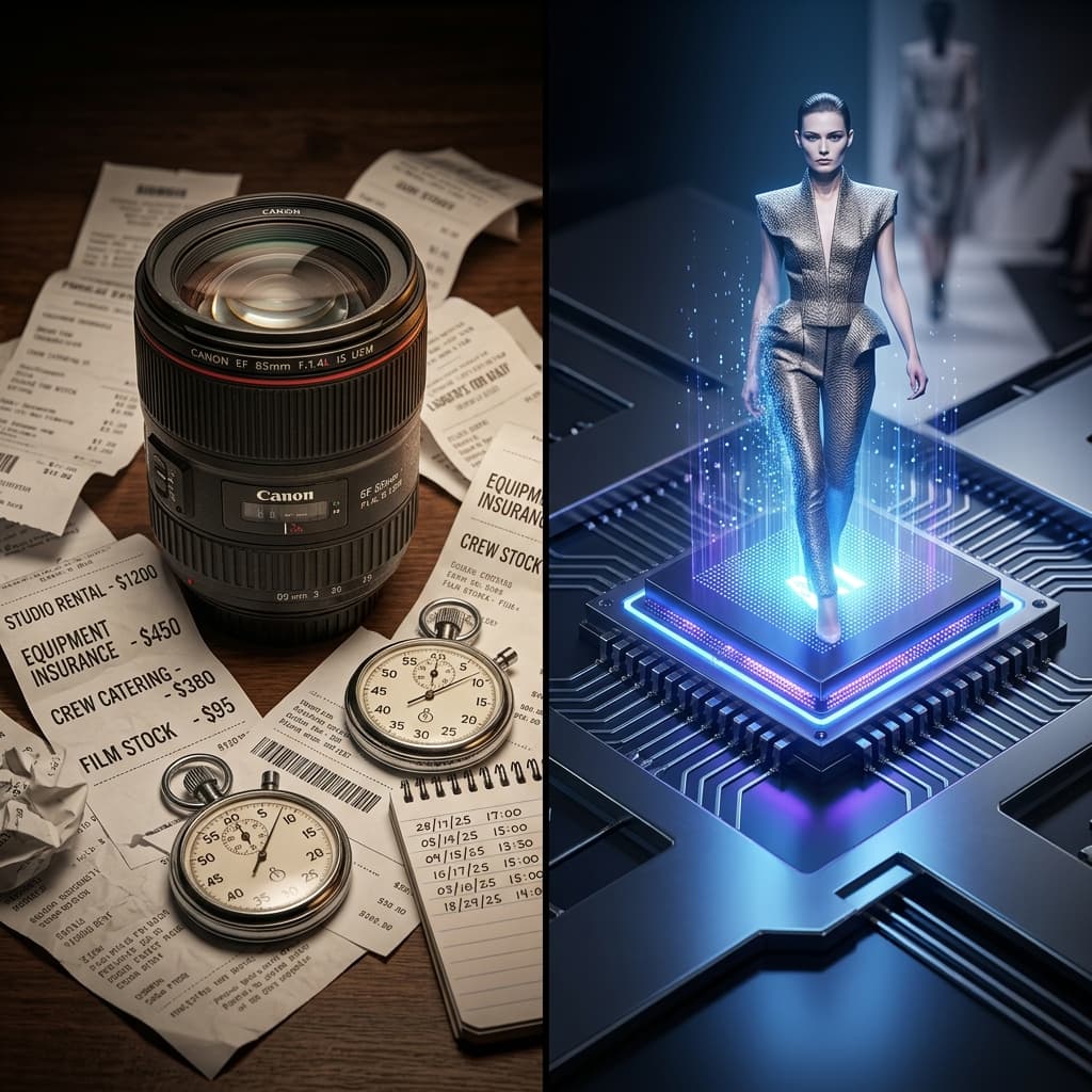 The ROI of AI vs Traditional Photoshoots